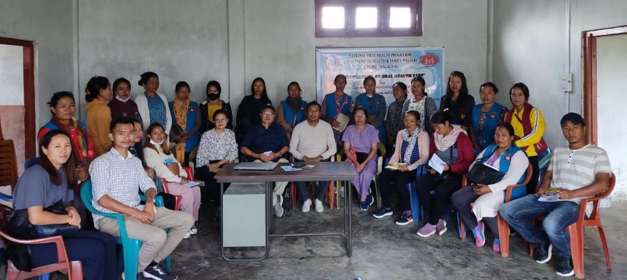 Participants of the special dental camp at Sitimi PHC on May 17.